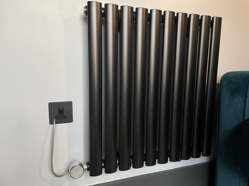 bluetooth electric radiator for garden room