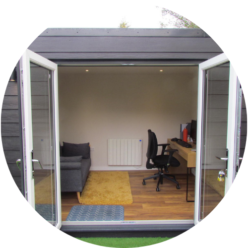 quality garden office spaces uk inside view